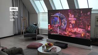 Transform Your Home Theater Experience with VIVIDSTORM S PRO SCREEN Immersive Viewing at Its Best [upl. by Ruckman]