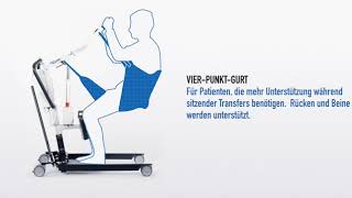 Invacare ISA Patientengurte für die Steh und Aufrichthilfe [upl. by Andee]