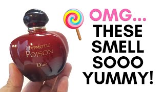 TOP 10 SWEET amp DELICIOUS GOURMAND PERFUMES  Perfume Collection [upl. by Ardnic]