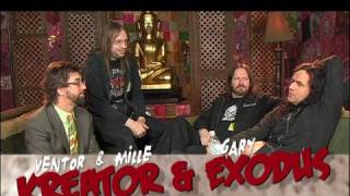 Exodus and Kreator Interview [upl. by Norse]