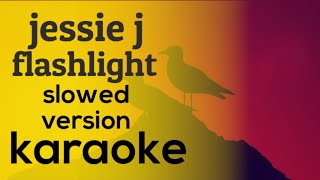 Jessie J  Flashlight Slow Version on Karaoke [upl. by Mile568]