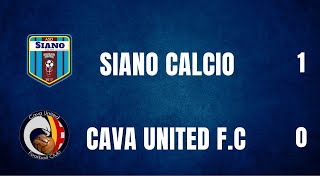 Siano Calcio  Cava United 10 [upl. by Mencher331]