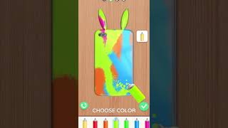 iPhone cover colouring p iPhone phone cover colouring iPhoneAndroidcolouring game [upl. by Nahgeam]