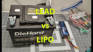 Lead Acid vs LIPO for PCB Spot Welding [upl. by Hsirrap]