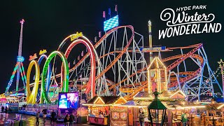 MunichOlympia Looping  HD OnRide POV  🇬🇧 🇩🇪 Hyde Park Winter Wonderland 2023 [upl. by Hagerman]