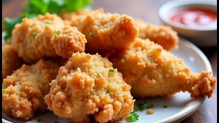 Fried Chicken Recipe Secret reveal Easy and Delicious [upl. by Kcirdorb]