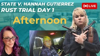 State v Hannah Gutierrez Rust Armorer Trial Day 1  Law Enforcement Witnesses [upl. by Persson155]