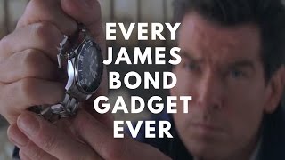 Every James Bond Gadget Ever [upl. by Ellimaj]