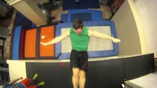 Trampoline Wall Walking HD [upl. by Aisats]