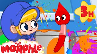 🎨 Learn Colours with Morphle 🎨  Morphles Family  My Magic Pet Morphle  Kids Cartoons [upl. by Gildea70]