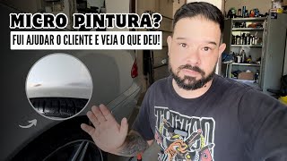 APRENDA COMO FAZER MICRO PINTURA AUTOMOTIVA [upl. by Defant]