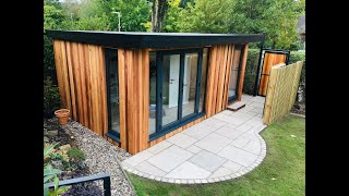 The ultimate how to build a garden room series part 3 the walls [upl. by Ainegue562]