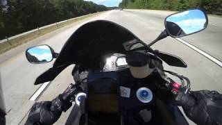 2008 Honda CBR600RR Toce Exhaust Clip Acceleration [upl. by Reese]