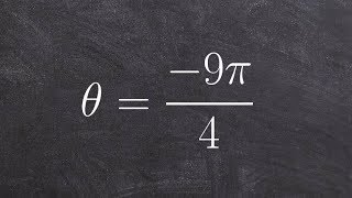 Determine the smallest positive and negative angle coterminal angle [upl. by Nivlem381]