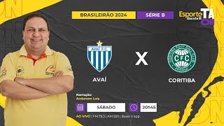 AO VIVO  AVAÍ x CORITIBA 1105 [upl. by Yci]