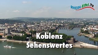 Koblenz  Stadt  Sehenswürdigkeiten  RheinEifelTV [upl. by Blockus488]