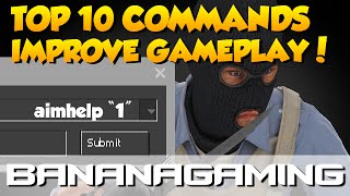 CSGO  10 COMMANDS FOR BETTER GAMEPLAY [upl. by Samford]