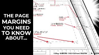 How To Set Up Page Margins  Trim Marks For PRINTING Physical Comics And Manga [upl. by Mikahs]