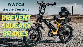 Bedding your brakes on the Ariel Rider Grizzly V3  Ebikes [upl. by Girvin365]