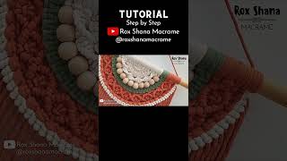 Cómo Hacer un Hermoso Tapiz Macramé Tutorial paso a paso [upl. by Attenov]