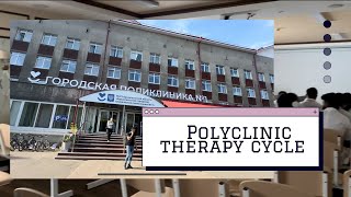 Городская поликлиника No01 Polyclinic Therapy Cycle location part1  NSMU  Arkhangelsk Russia [upl. by Ayahc]