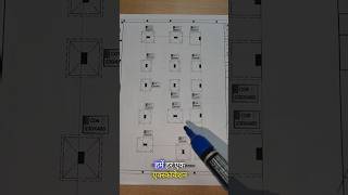 Column amp footing drawing  Excavation Work  civilengineer civilengineering viralshorts [upl. by Rbma738]