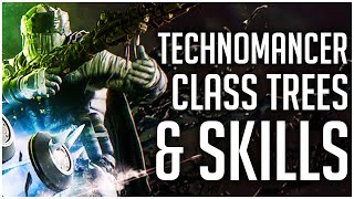 TECHNOMANCER Class Trees and Skills  Outriders [upl. by Oirasec]