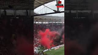 Torcida do Flamengo deu um show na abertura das Finais da Copa do Brasil no Maracanã flamengo fla [upl. by Ytirahc]