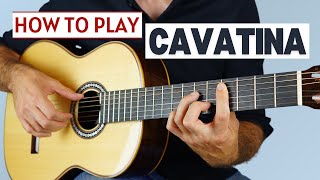 How to Play Cavatina Theme from The Deer Hunter  Stanley MyersJohn Williams [upl. by Einimod]