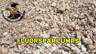 Fluorspar Lumps  AZ MINERALS ENTERPRISES exporter minerals mines [upl. by Auop]