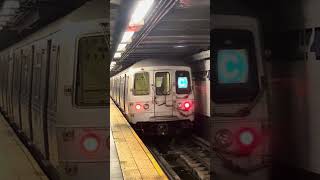 R46 5882 on the C line leaving 42nd StreetPort Authority Bus Terminal [upl. by Ayatahs]