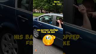 Lucky escape from exploding EV cycle battery shorts EVbicycle funnyvideo satire [upl. by Vtehsta]