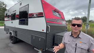 2022 OffRoad New Design Caravan 18ft Avalon walk through [upl. by Terraj]