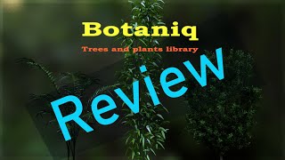 Botaniq Trees and plants addon  Review [upl. by Aicilyt]