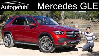 Mercedes GLE 450 FULL REVIEW allnew 2020 2019  Autogefühl [upl. by Elodea]