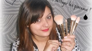 Comment Nettoyer vos Pinceaux maquillage  Facile [upl. by Ecnal659]