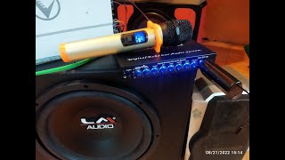 karaoke Audio Mobil Dengan Mic Wireless [upl. by Renae699]