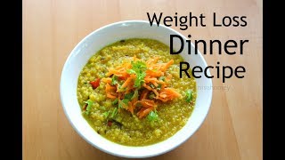 Healthy Quinoa Khichdi Recipe For Weight Loss  Skinny Recipes [upl. by Nrubliw]