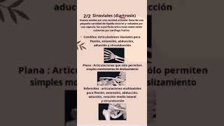 articulaciones sinoviales parte 2 anatomia anatomiafacil medicina viralvideo video viralreels [upl. by Aw]