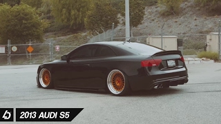 Slammed Audi S5 on Rotiform wheels [upl. by Berlyn]