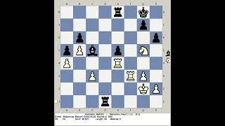 Abdulaev Mahish vs Mamedov Rauf  Batumi Chess Open 2001 Georgia [upl. by Natascha16]