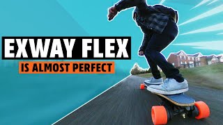 How NOT to Ride a Mega Fast BELT DRIVE Electric Skateboard  Flex Pro [upl. by Jacquenetta]