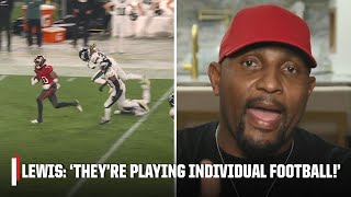 Ray Lewis LOSES IT after Eagles defense gives up huge Bucs TD  ManningCast [upl. by Wetzell170]