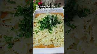 Chicken Farfalle Pasta shorts [upl. by Luapnhoj]