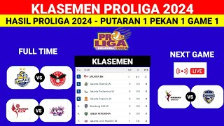 Hasil Proliga 2024 Hari Ini ¬JAKARTA BIN vs JAKARTA LIVIN MANDIRI ¬Klasemen Proliga 2024 Terbaru [upl. by Leitao954]