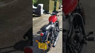 Crowborough Royal Enfield Meteor Fireball Red [upl. by Calysta]