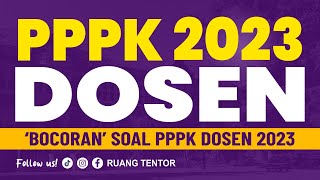 part 21 Soal PPPK DOSEN 2023 Super Lengkap [upl. by Haimaj172]