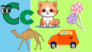 Phonics Letter C  Alphabet C Song  Nursery Rhymes 🎵📚 [upl. by Ewan748]