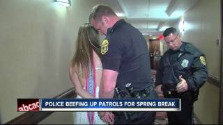 Spring break is here and police departments are beefing up patrols [upl. by Akceber]