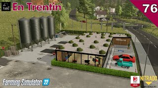 FARMING SIMULATOR 22 ⛰️ En Trentin 🌲 Apertura di un nuovo centro agrario in paese ep 76 [upl. by Sabelle]